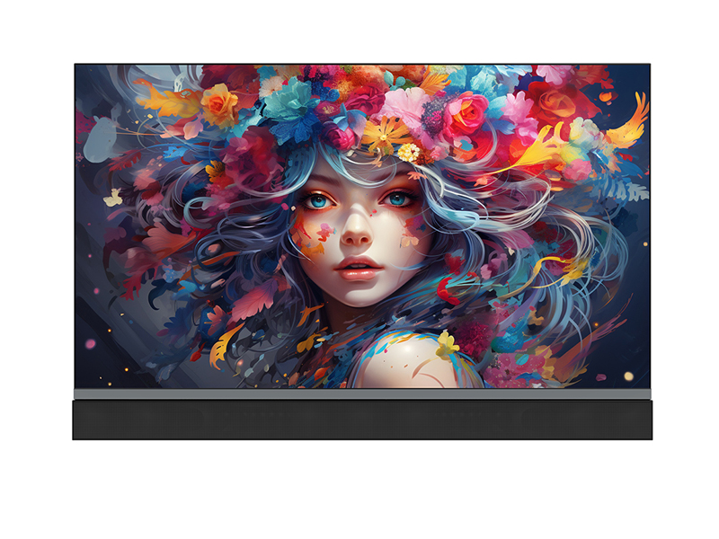 V3S Framless design with built-in soundbar